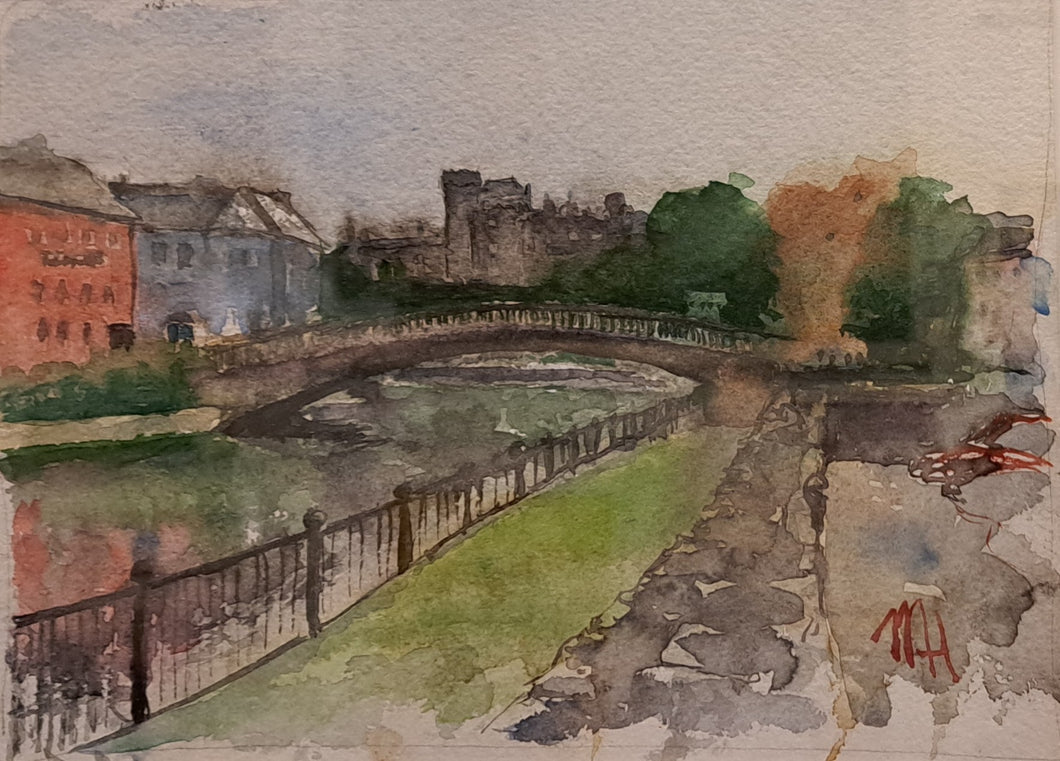 Kilkenny Castle watercolour