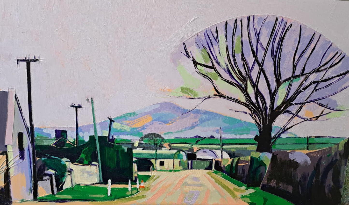 "Farm , Sliabh na mBan" by William Grace
