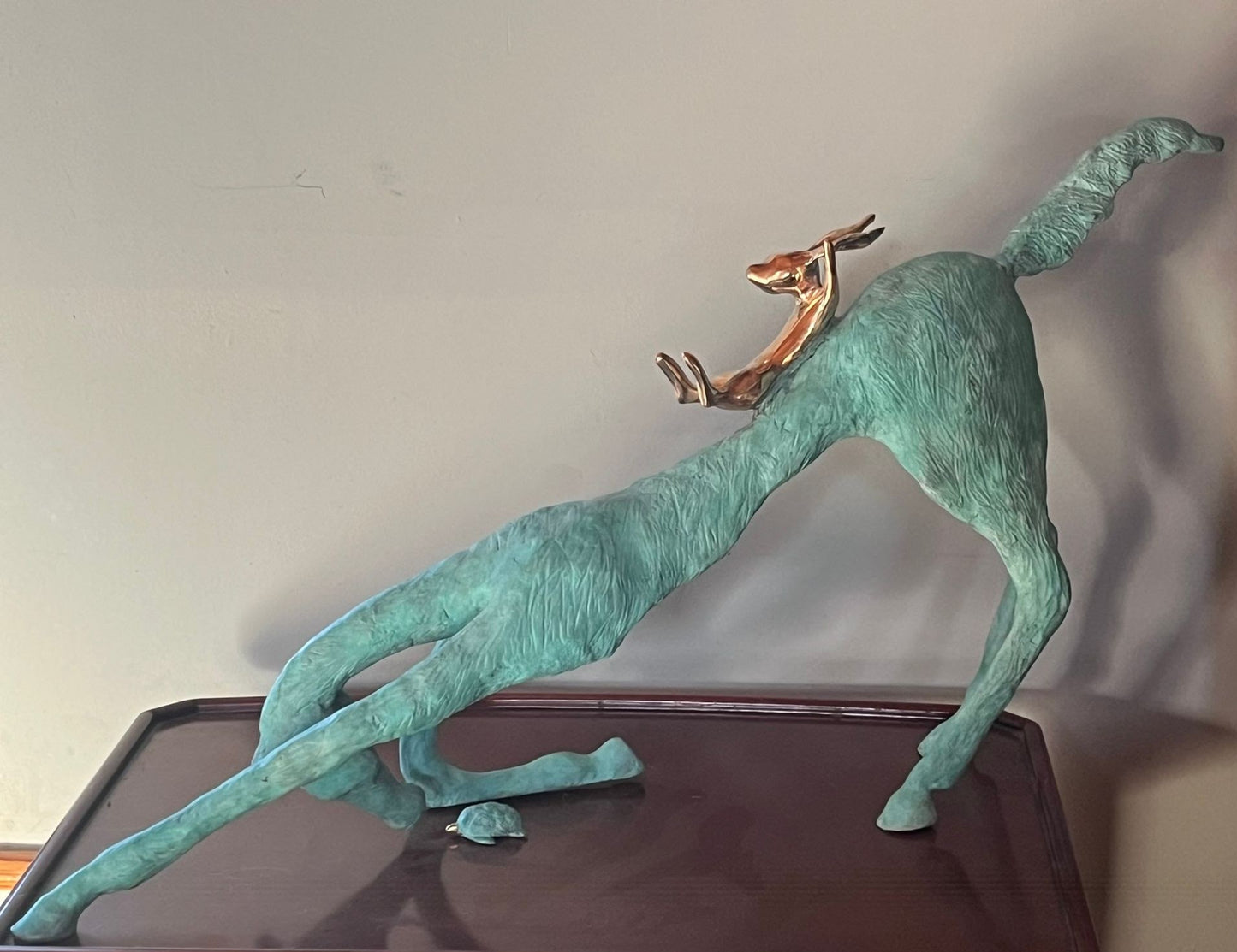 "Whee" ; The tortoise and the hare