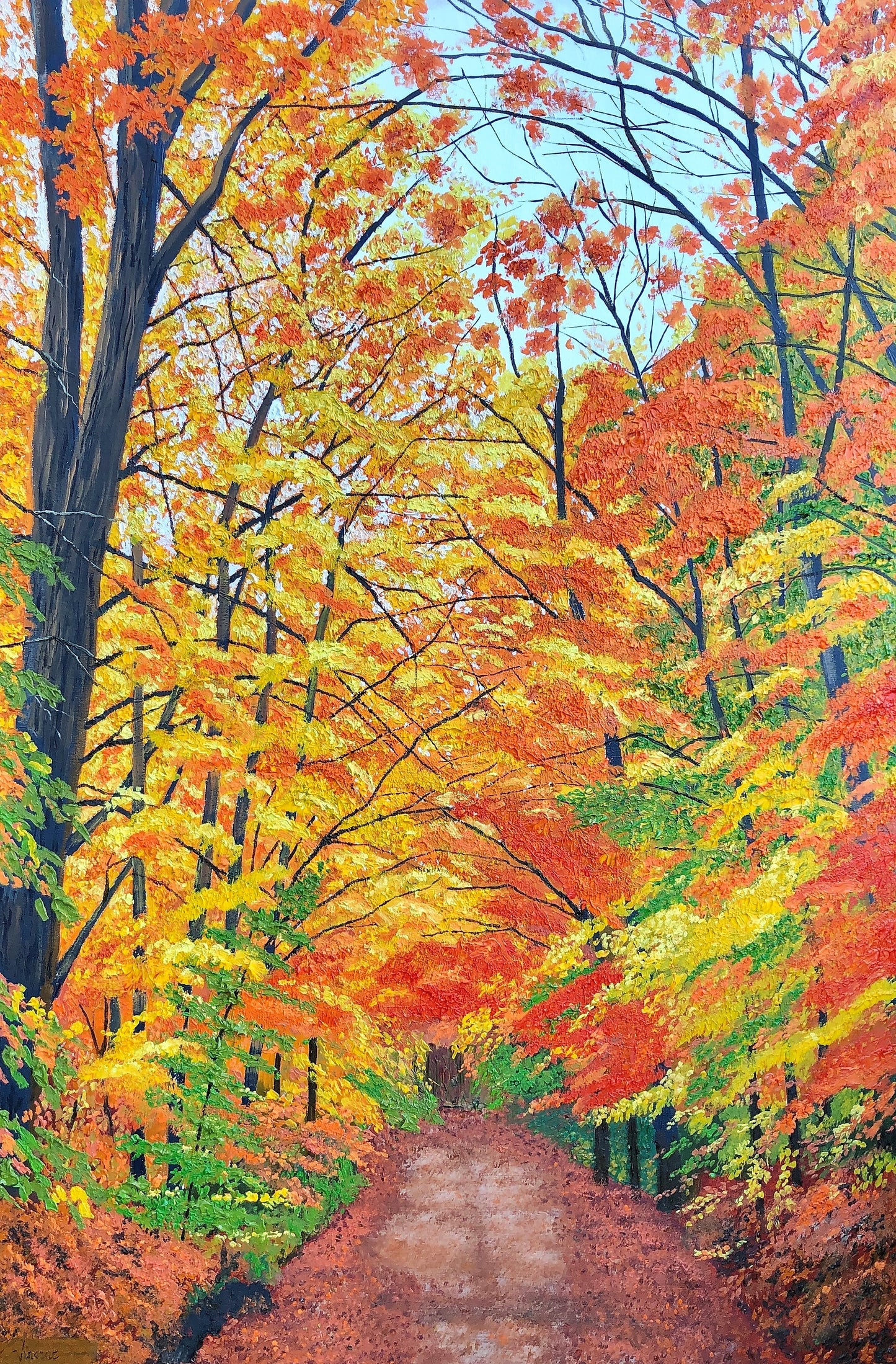 Sienna Autumn Forest
