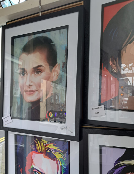 Sinead ; Limited Edition Print by Pat Purcell