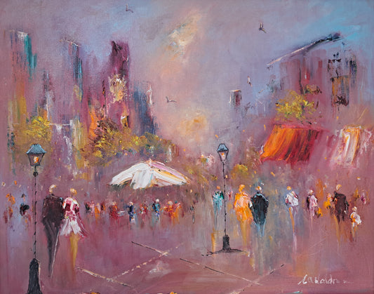 "Friends in the city"