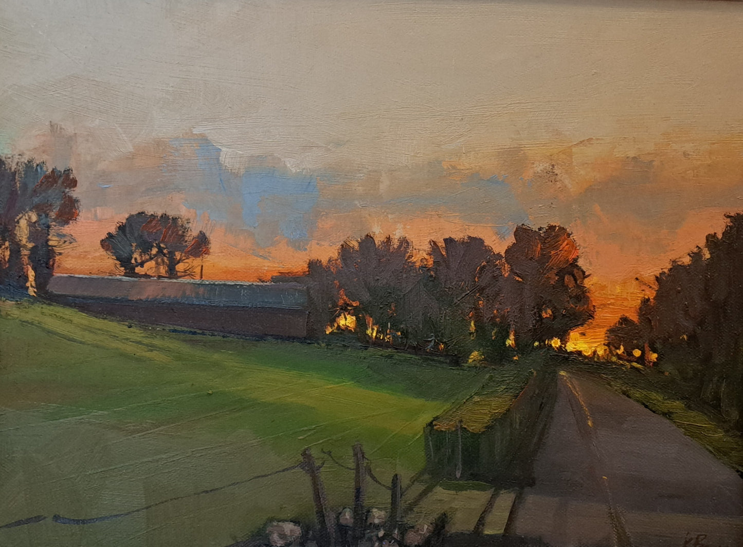 "Golden Sunset"  by Kate Beagan