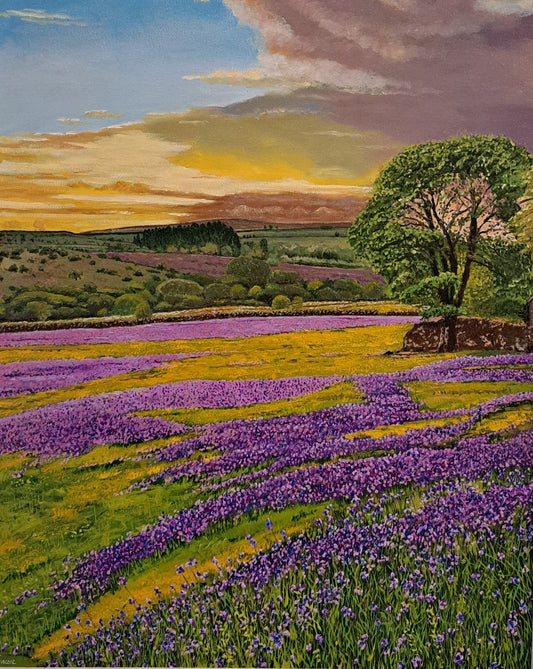 "Bluebell Evening"  by Vincent Smith