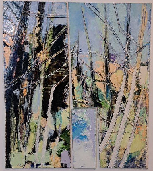 Stream through Desart Wood