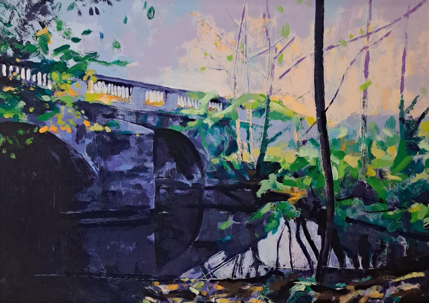 Purple bridge , Jenkinstown