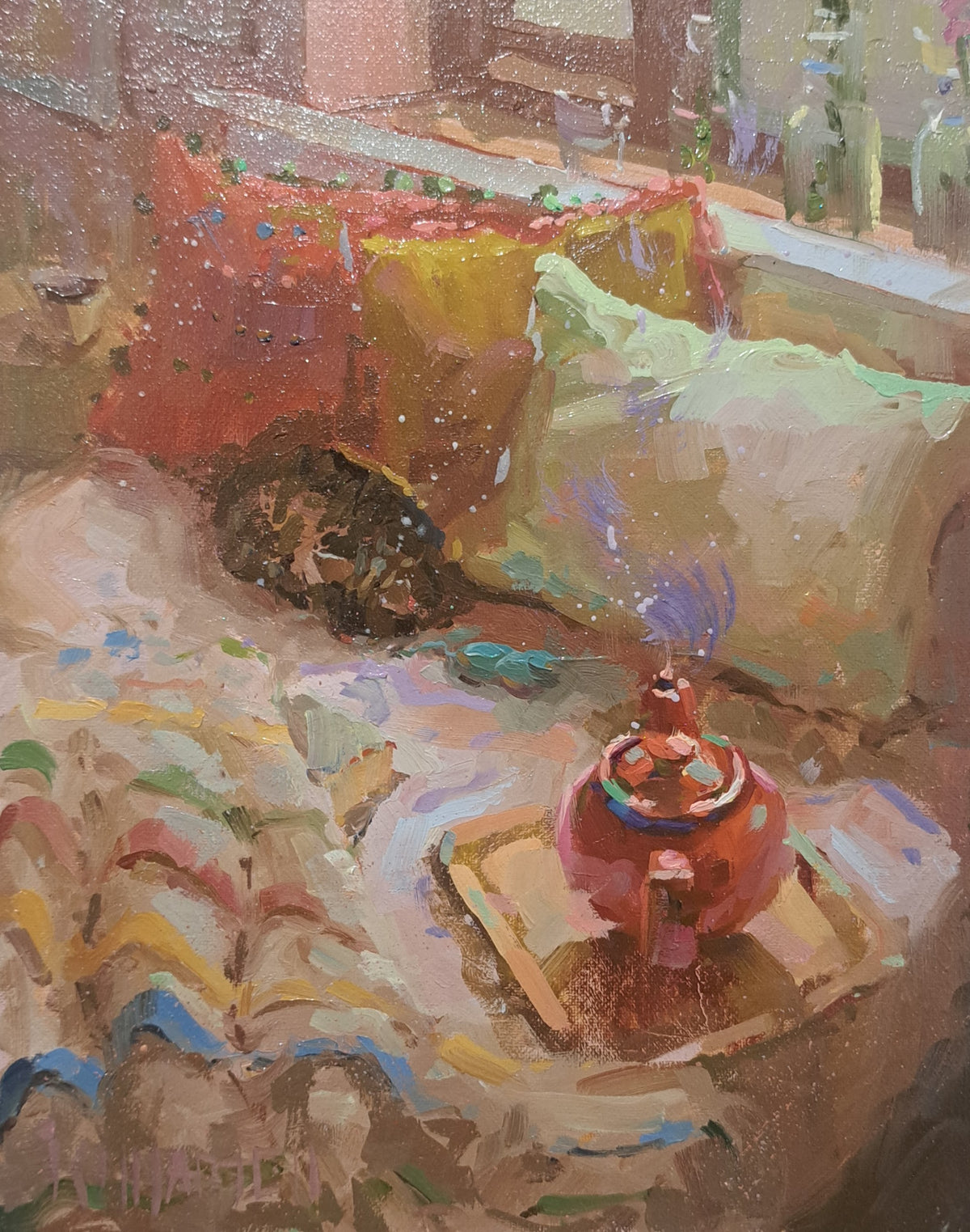 "Tea for the cat"
