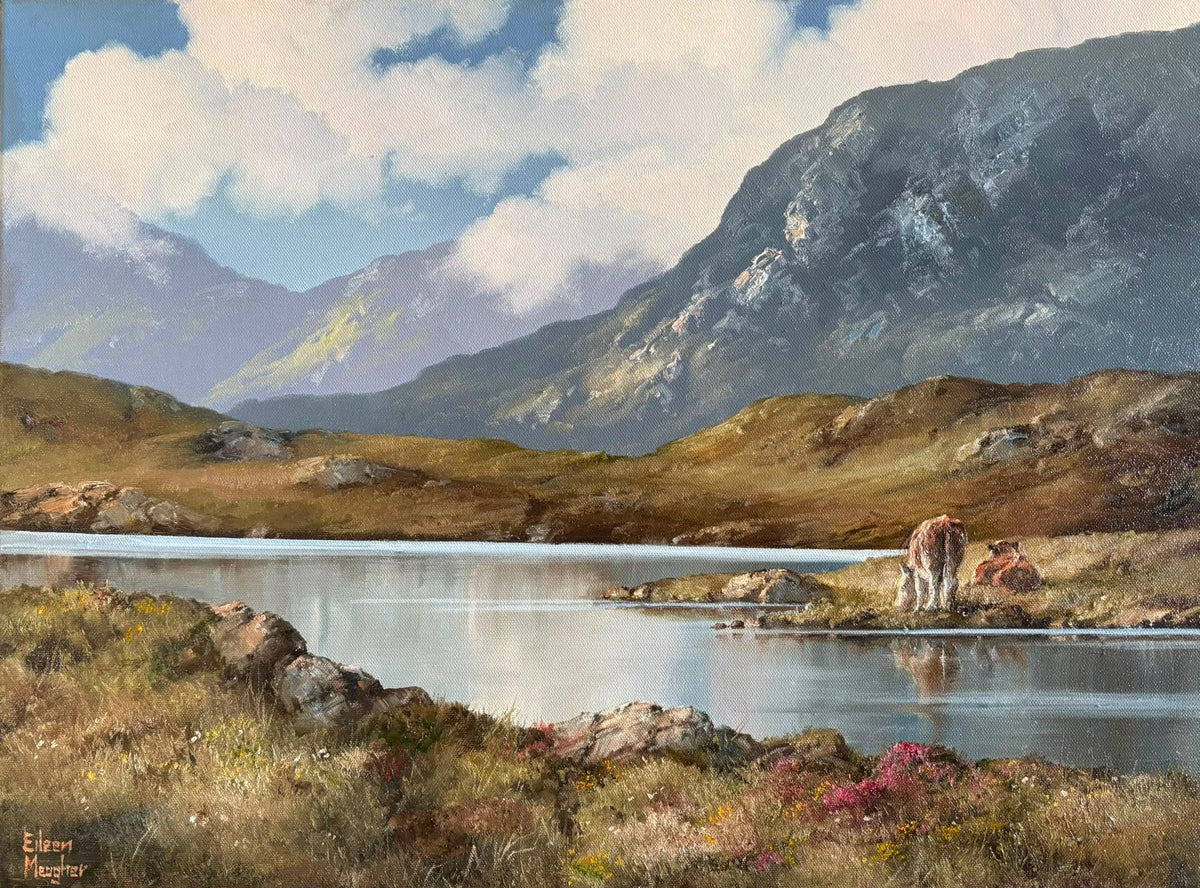 Grazing at Lough Inagh
