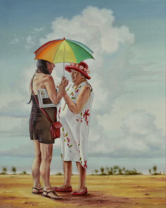 I'm glad I ran into you