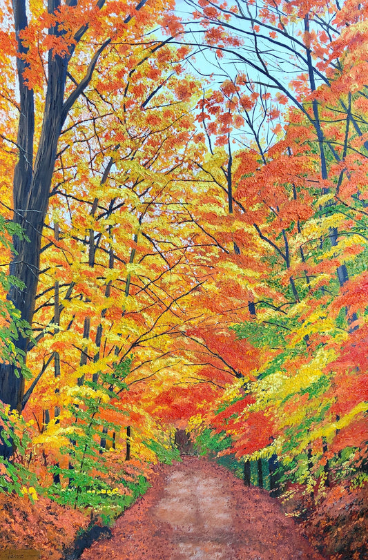 Sienna Autumn Forest