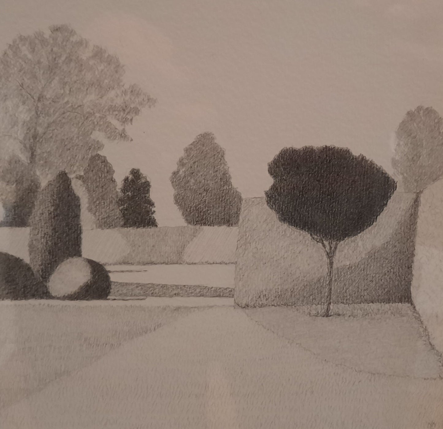 "Close to home" (The artists's garden)