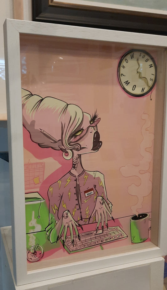 How soon is now? Giclee print €125