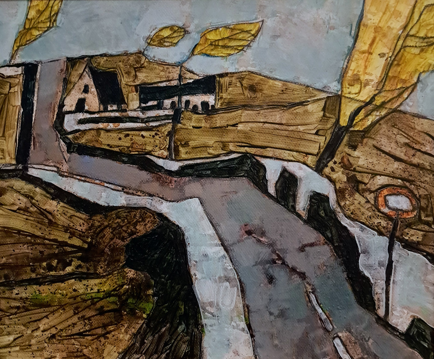 Country Lane and Home