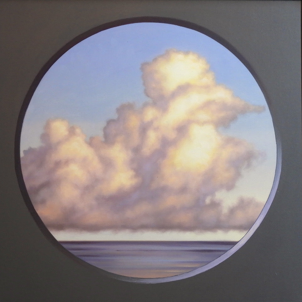 Silver Lining over the sea