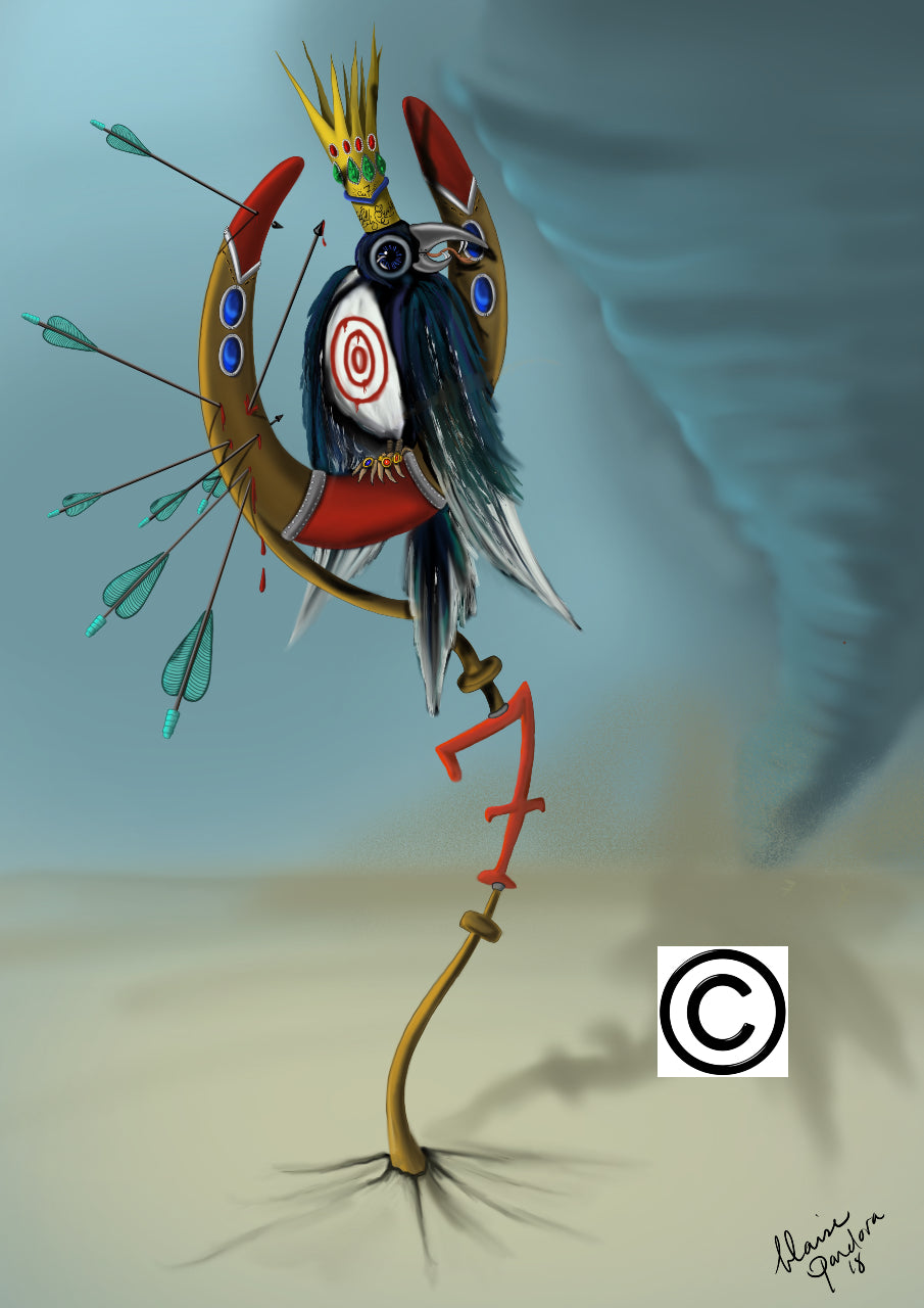 "Lucky 7" Limited Edition print by Blaise