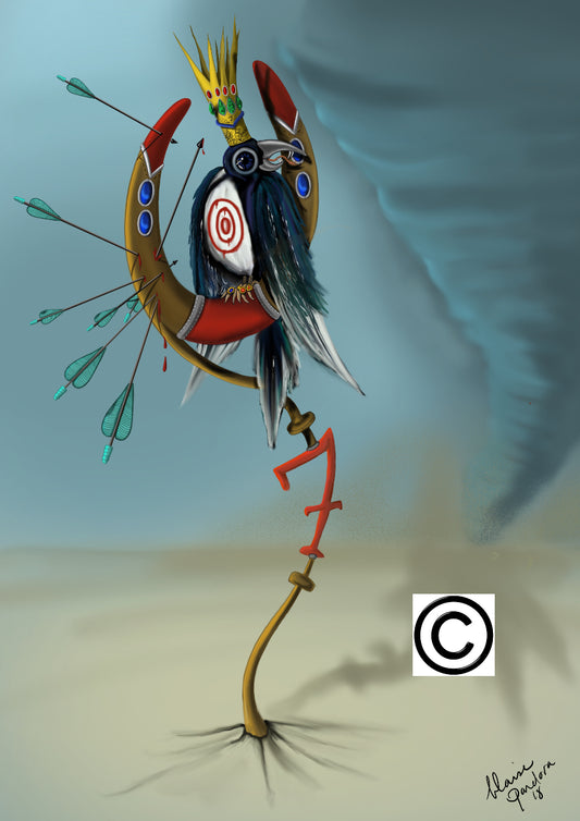 "Lucky 7" Limited Edition print by Blaise