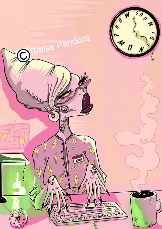 How soon is now? Giclee print €125