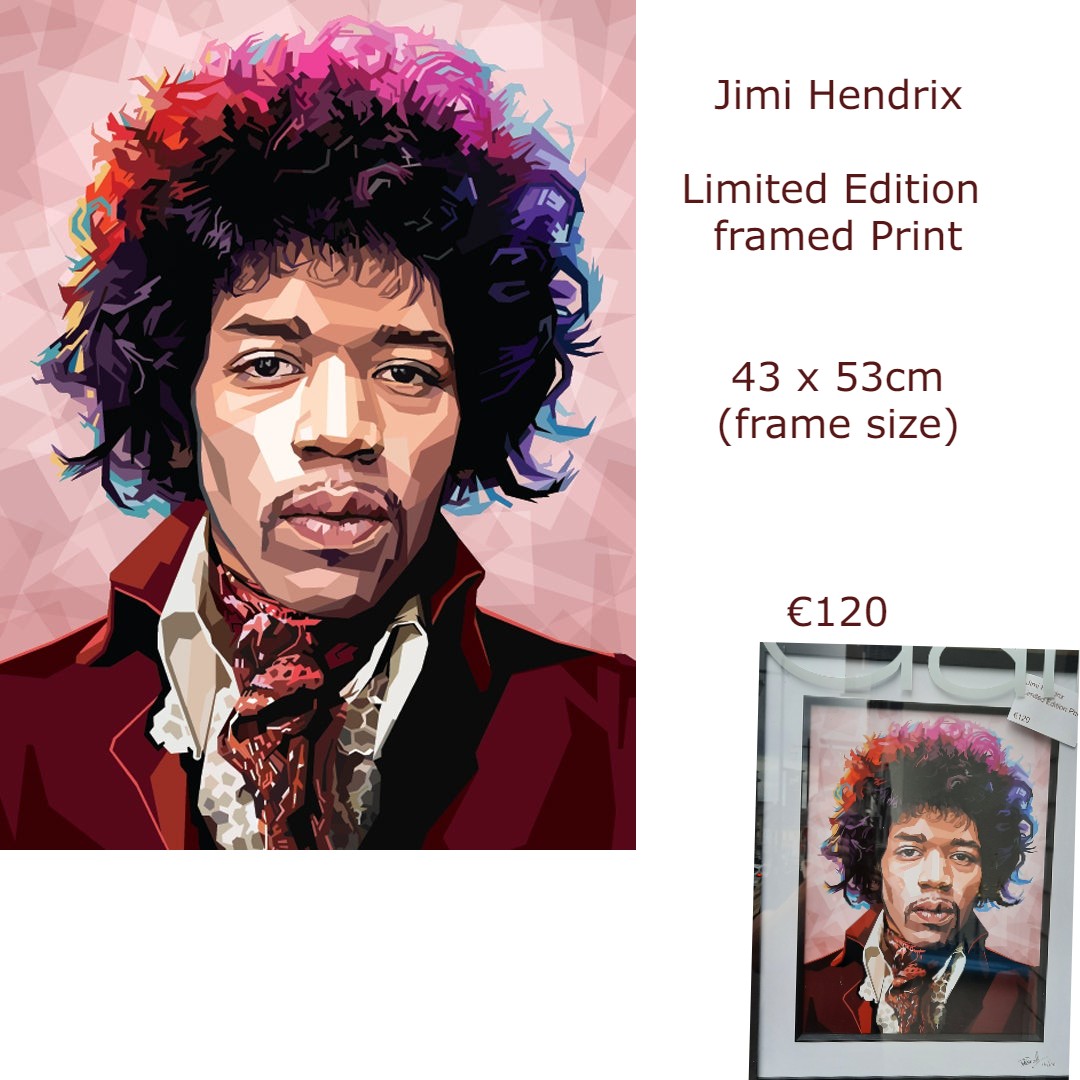 Jimi Hendrix by Pat Purcell
