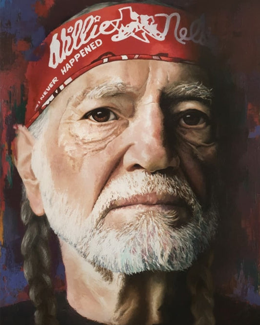 Willie Nelson  by Pat Purcell